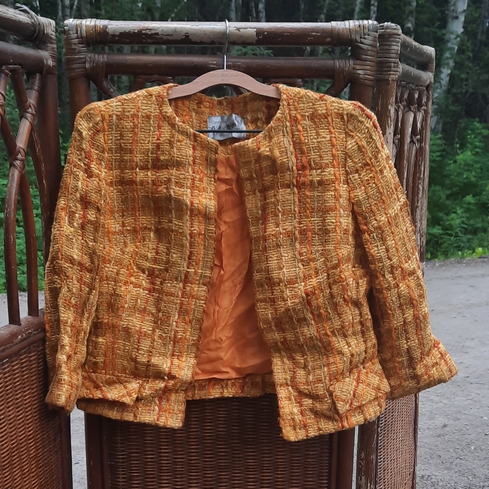 🌟3/50 Justin McCarty Mustard Vintage Suit Coat